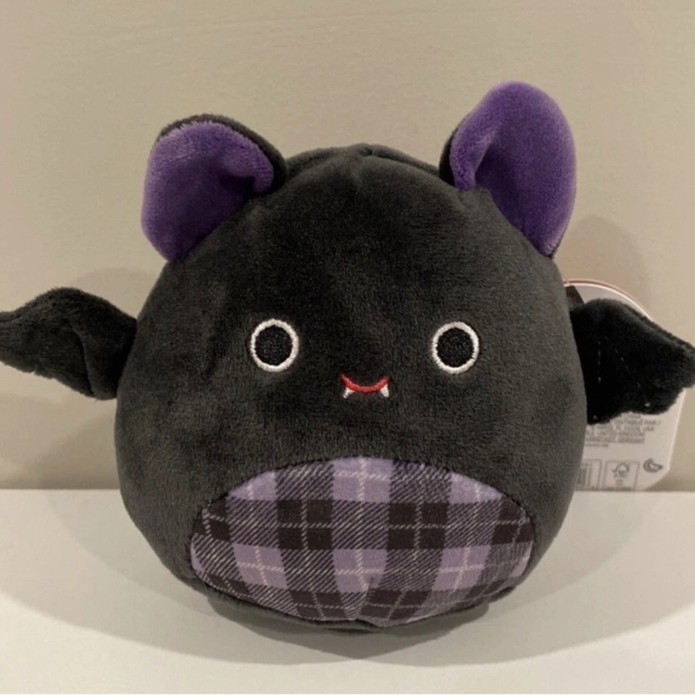 NWT 5” Morgana the Black Bat Squishmallow — Halloween Collection
